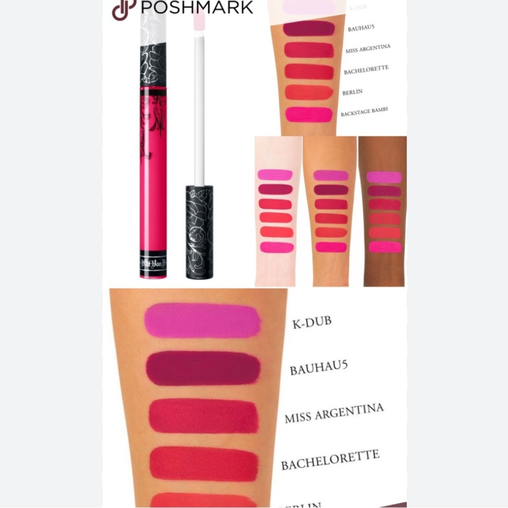 Kat von D Everlasting Liquid Lipstick Shade Bachelorette - Picture 4 of 4